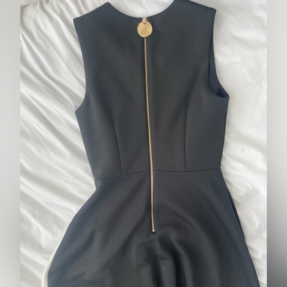 Calvin Klein A Line Black And White Dress - Picture 2 of 3